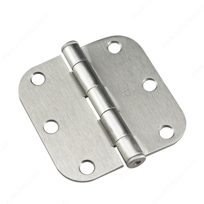 Onward 3"-3.5" Full Mortise Butt Hinge - 5/8" (15.8 mm) Radius