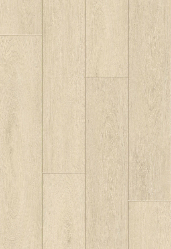 7 mm Light Yellow Color SPC Vinyl Flooring with Cork Under-pad & $2.65/Sqft