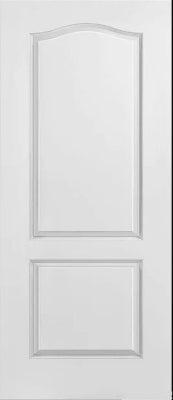 2 Panel Arch Textured Hollow Core Door