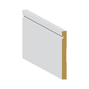 Primed Pine Baseboard Cosmopolitan