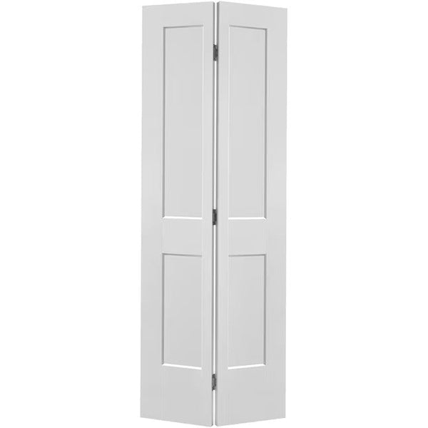 2 Panel Shaker Hollow Core Smooth Interior Bi-fold Door