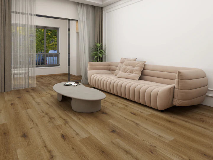 7 mm Tan Waterproof Luxury Vinyl Flooring $1.99/sf
