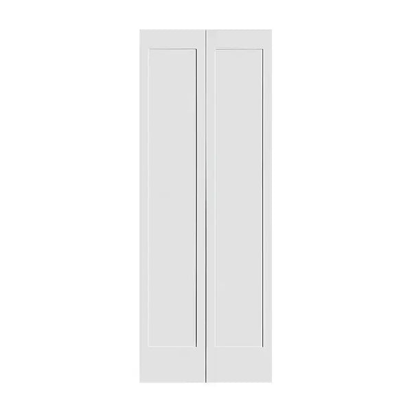 1 Panel Shaker Hollow Core Smooth Interior Bi-fold Door
