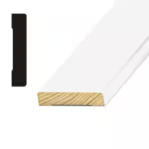 PINE&MDF Wood Flat Casing